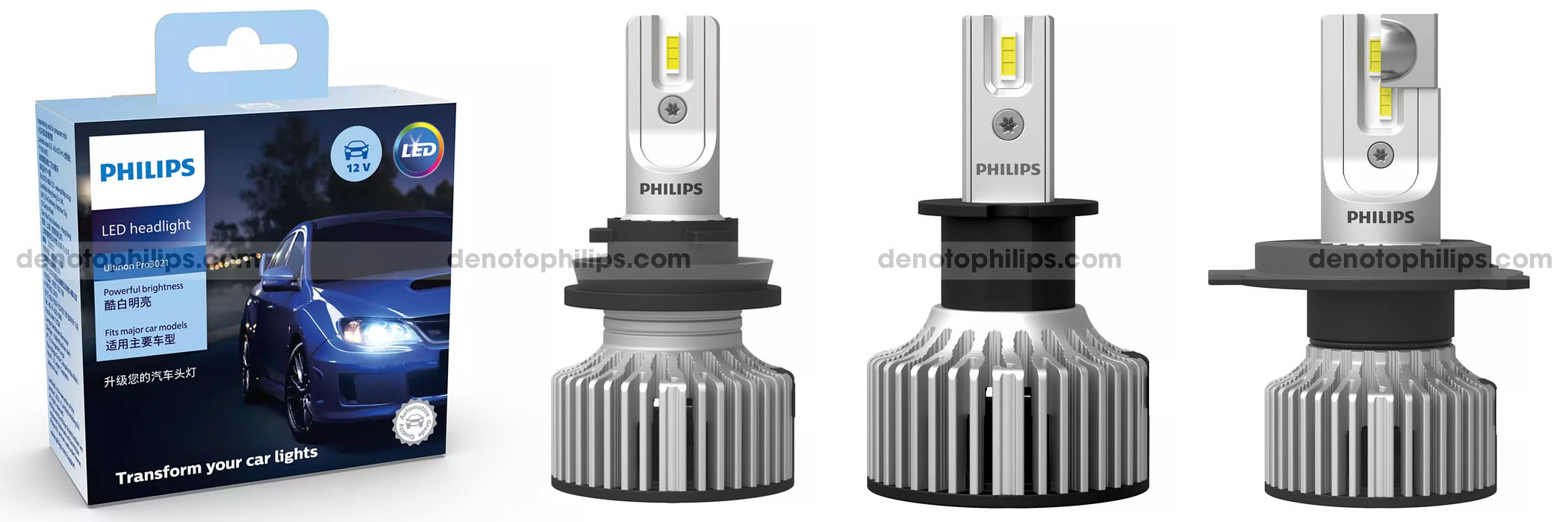 Đèn led pha oto philips ultinon pro3021 ue gen3 chính hãng chất lượng cao