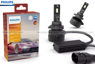 Đèn led oto hb3-9005 siêu sáng philips rally 3550 50w tăng sáng 160%